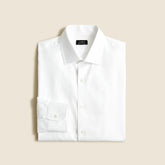 Slim-fit Ludlow Premium fine cotton dress shirt in dobby