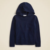 Kids' cashmere pullover hoodie