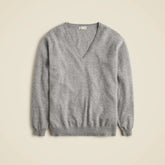 Cashmere relaxed V-neck sweater