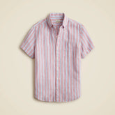 Short-sleeve Baird McNutt Irish linen shirt