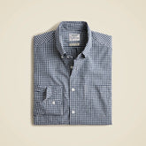 Slim Secret Wash organic cotton poplin shirt