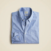 Secret Wash organic cotton poplin shirt