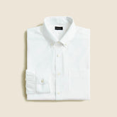 Slim Bowery wrinkle-free dress shirt with button-down collar