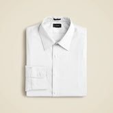 Slim Bowery wrinkle-free dress shirt with point collar