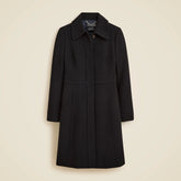 New lady day topcoat in Italian double-cloth wool blend