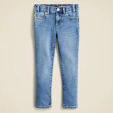 Girls' runaround jean in faded wave wash