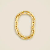 Metallic chainlink necklace