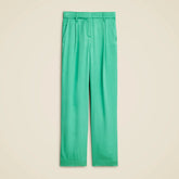 Tall straight-leg essential pant in luster crepe