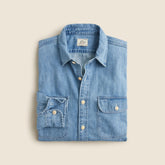 Midweight denim workshirt