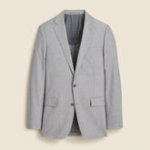 Ludlow Slim-fit suit jacket in Portuguese cotton oxford