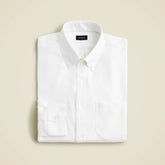 Slim Bowery wrinkle-free dress shirt with button-down collar