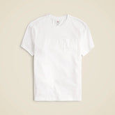 Vintage-wash cotton pocket T-shirt