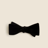 Velvet bow tie
