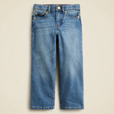 Girls' slim wide-leg jean in Hayworth wash