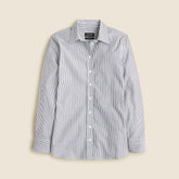 Wren slim shirt in striped stretch cotton poplin blend