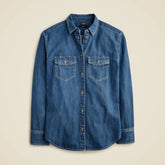 Garçon classic chambray shirt in Neela wash