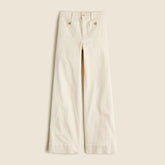 Sailor denim trouser in ecru
