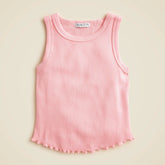 Girls' everyday tank top in vintage rib