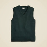 Heritage cotton sweater-vest