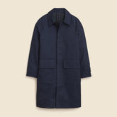Rivington car coat in water-resistant cotton twill