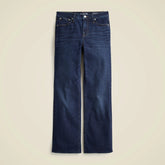 Mid-rise kickout jean
