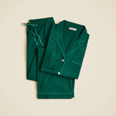 Dreamy cotton-blend pajama pant set