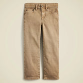 Kids' Straight-fit garment-dyed stretch jean