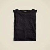 Refined rib shell tank top