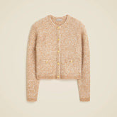 Sweater lady jacket in stretch wool blend