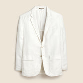 Big-fit suit jacket in Italian linen
