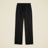 Soft rib wide-leg pant