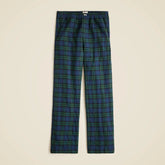 Pajama pant in Black Watch cotton flannel