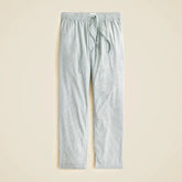 Pajama pant in cotton poplin