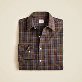 Secret Wash cotton poplin shirt with point collar