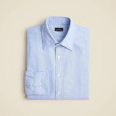Slim Portuguese cotton oxford dress shirt