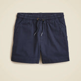 Boys' pull-on short in stretch chino