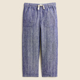 Boys' pull-on pant in linen blend