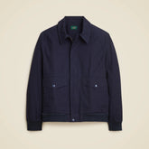 Flight jacket in cotton poplin