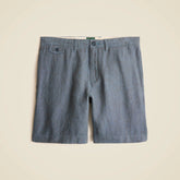 7" linen short