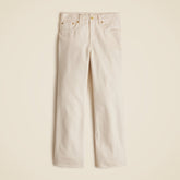 Mid-rise relaxed kickout jean