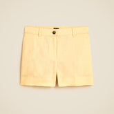 3" Harbor short in linen