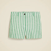 3" Harbor short in striped linen