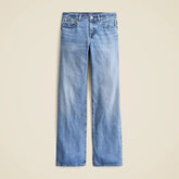 Mid-rise relaxed straight jean