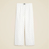 Beach pant with pom-poms