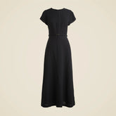 Mathilde dress in luster canvas