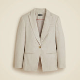 Alexandra blazer in stretch linen blend