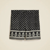 6" Harbor short in block print