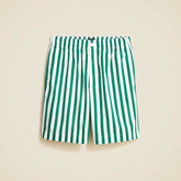 8" Relaxed cotton poplin short