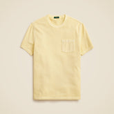 Washed piqué pocket T-shirt