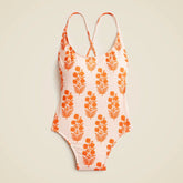 SZ Blockprintsâ„¢ X J.Crew scoopneck one-piece